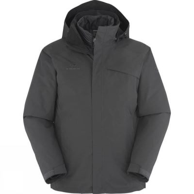 Chaquetas Eider Denali GTX 3-in-1 Hombre - Gris Oscuro - Chile TQH264598